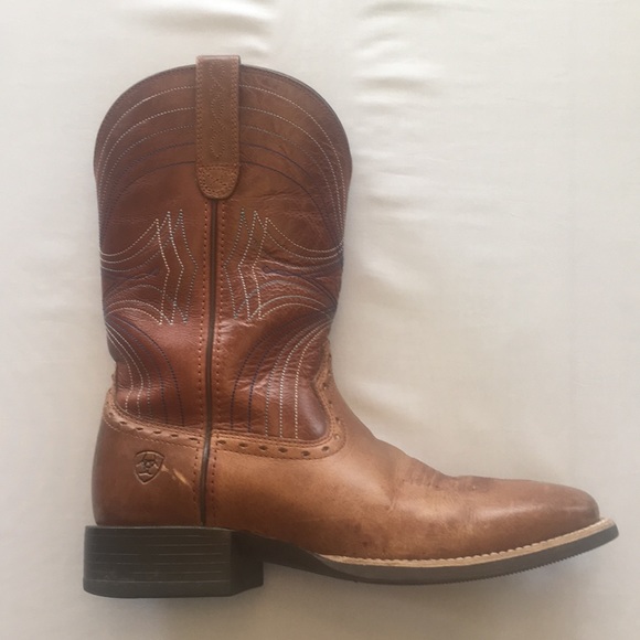 Ariat Other - Light Brown Ariat Cowboy Boots Size 7.5